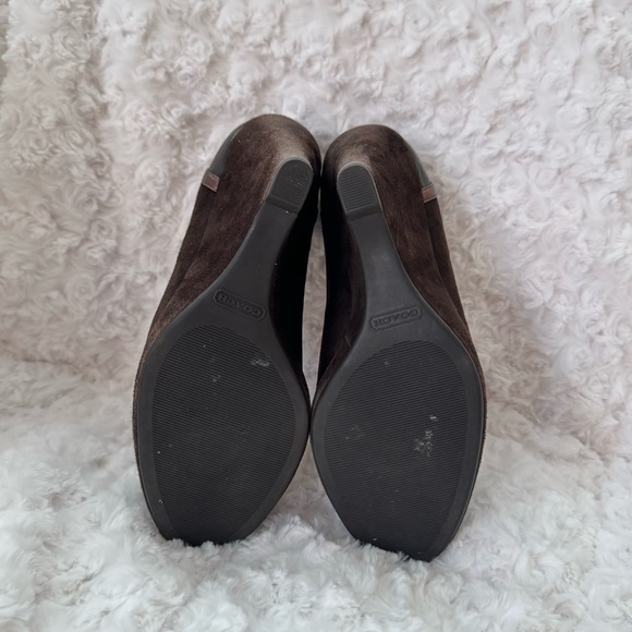 COACH NWT WEDGE HEELS Kerryann style - Picture 9 of 13